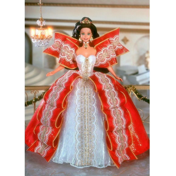 Barbie Other - 1997 Happy Holidays Barbie Doll Brunette